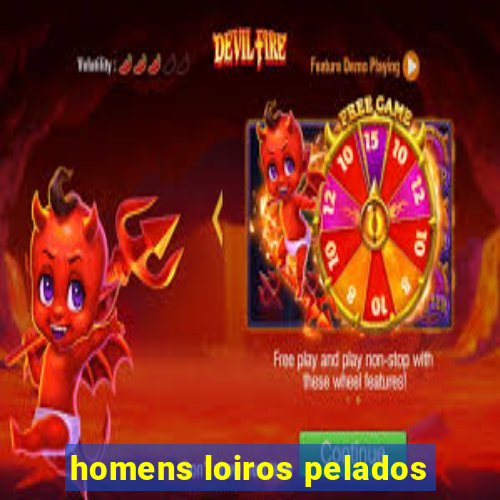 homens loiros pelados